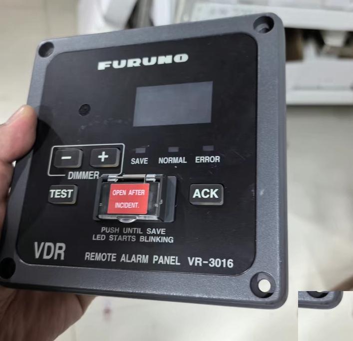 FURUNO VDR VR-3016 LCD DIMMER TEST ACK VDR