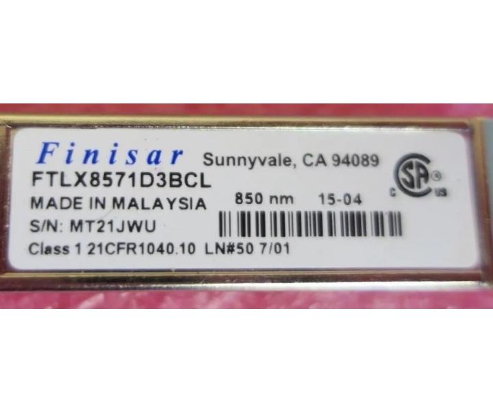 10GBase-SR 10Gb 10GE FTLX8571D3BCL 850nm