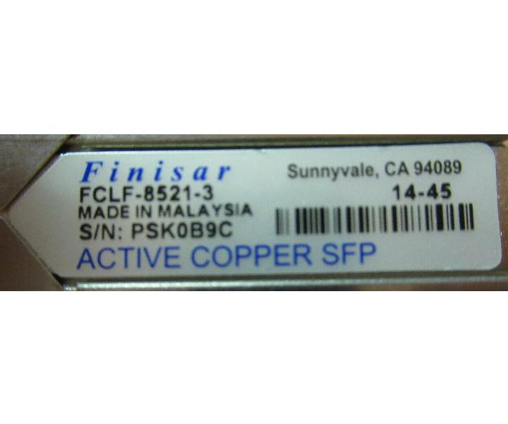 1000BASE-T FCLF-8521-3 25GB