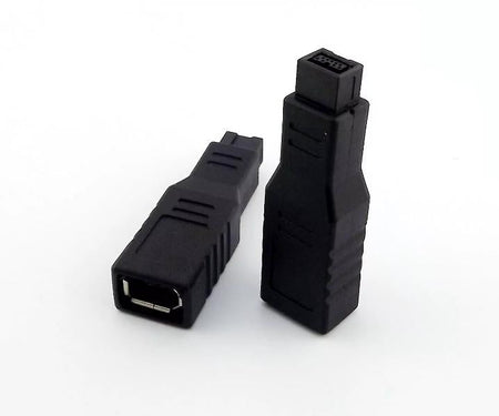 FireWire 800 400 Male 9 Pin To Female 6 Pin IEEE 1394 MacBook Adapter Converter
