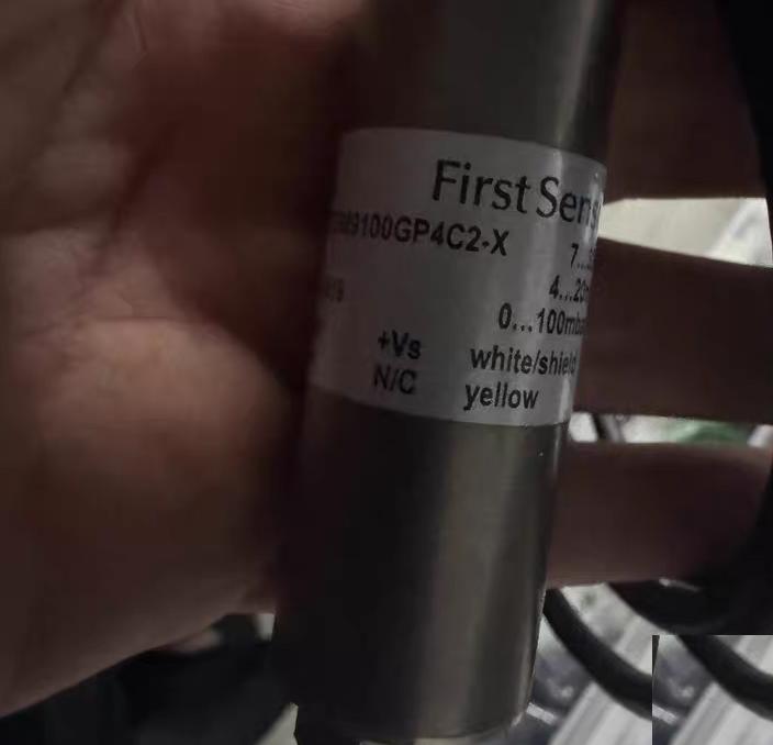 First Sensor CTEM9100GP4C2-X 7-32V 4-20mA 0-100 mbar