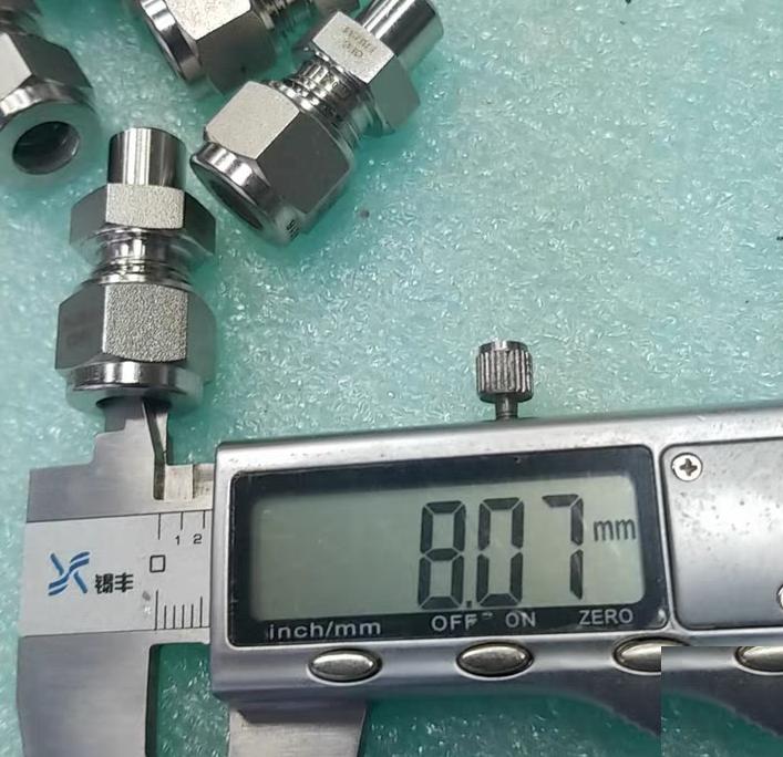 Fitok 8mm 3 8 swagelok SS-8M0-1-2W
