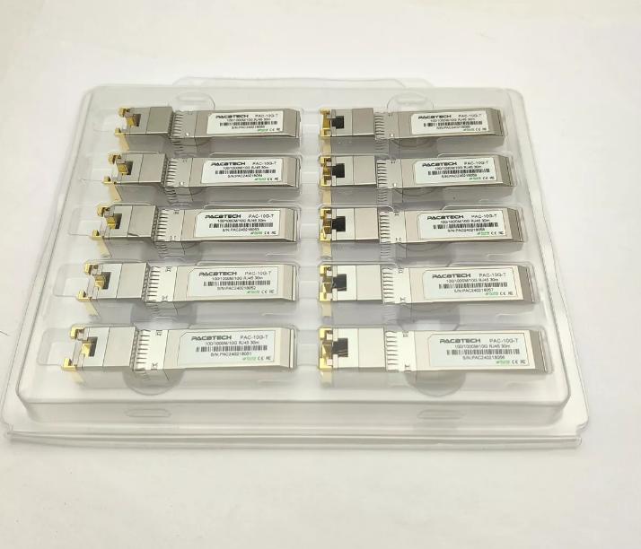 SFP-10G-T-X Multi-Rate RJ-45
