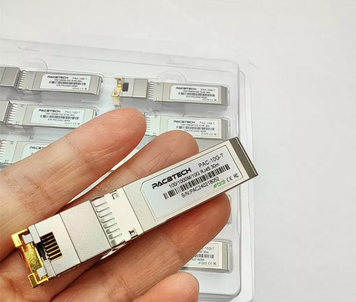 SFP-10G-T-X Multi-Rate RJ-45