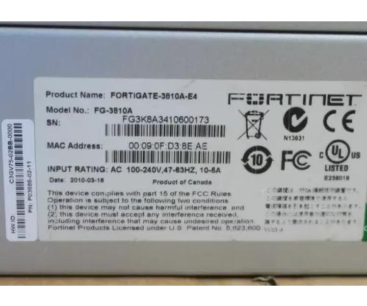 Fortigate-3810A-E4 3810A