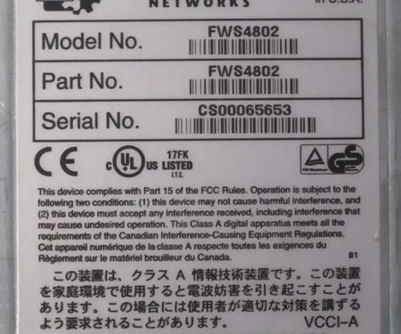 FWS4802