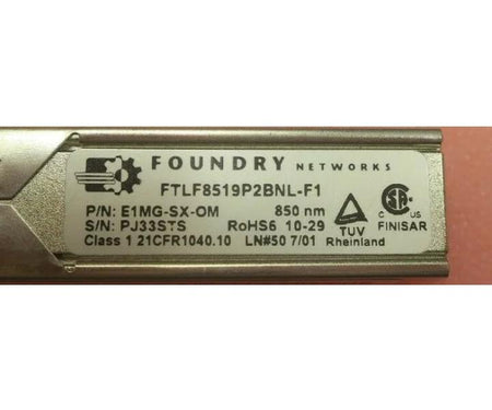 E1MG-SX-OM FTLF8519P2BNL-F1 1GbE