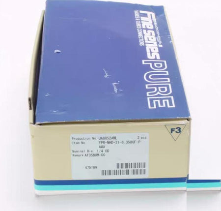 Fujikin FPR-NHD-21-6 35UGF-PA A Metal Diaphragm Valves