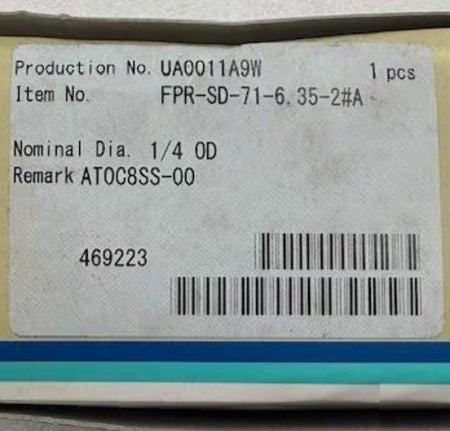 Fujikin FPR-SD-71-6 35-2 A 316 Bellow Valve 2