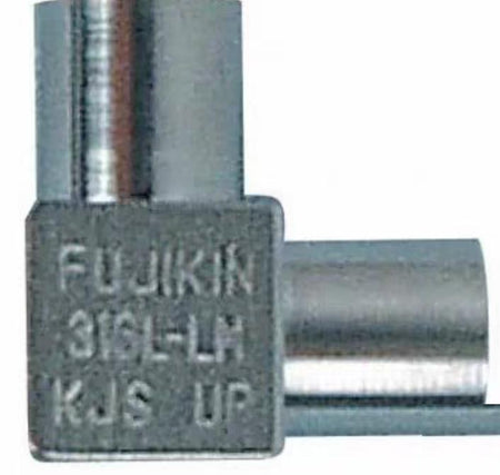 Fujikin UJL-12 7M-AW-S 109 Fujikin UJL-12 7M-AW Swagelok316L VIM-VAR Micro-Fit® 90 1 2 in 6LV-8MW-9 643 81