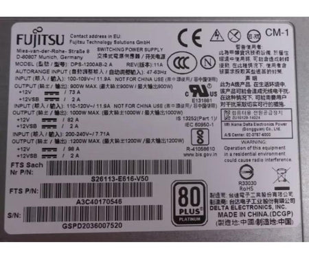 Hot-Plug S26113-F616-L10 1200W