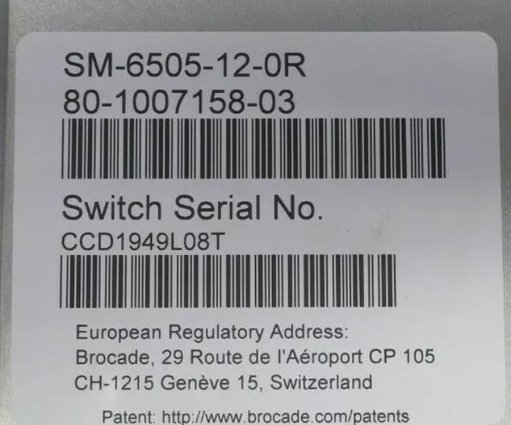 24-Port 12-Active SM-6505-12-0R 16Gb