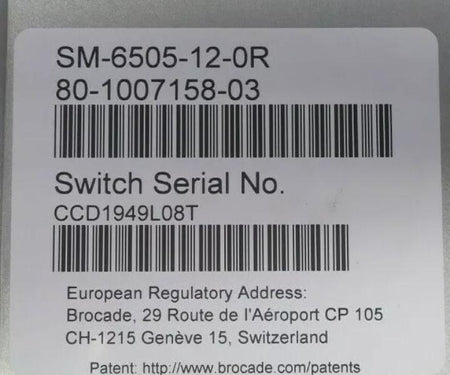 24-Port 12-Active SM-6505-12-0R 16Gb