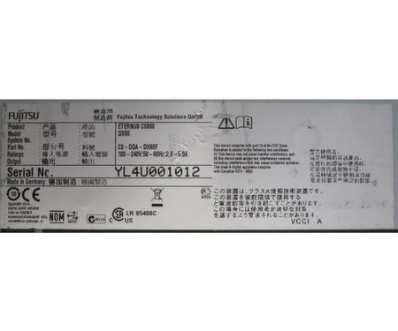 CS-DDA-DX80F CA07145-C601 CS800 DX80 10TB