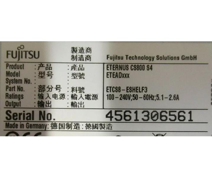 CA07339-E013 CS800 IOM6 36TB