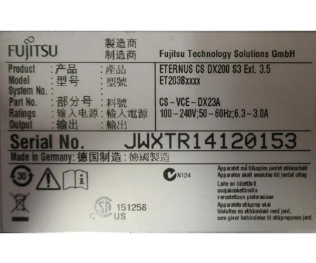 CA05967-1610 CS-VCE-DX23A DX200