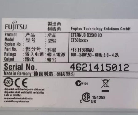 CA07555-D801 DX500 ET503SAU