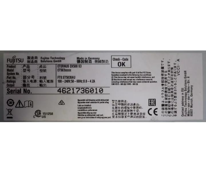 CA07555-D801 DX500 ET503SAU