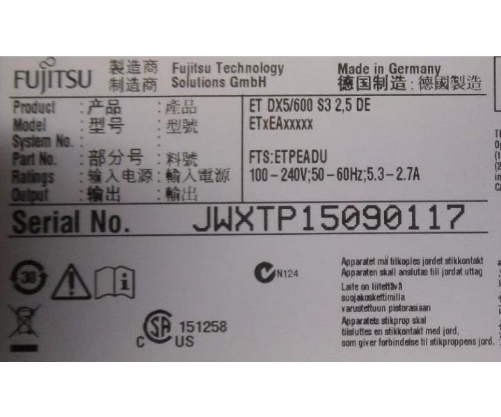 Fujitsu Eternus DX5