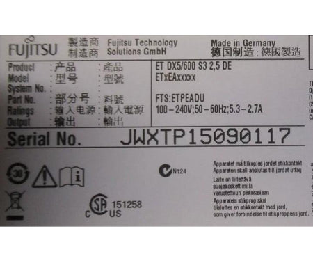 Fujitsu Eternus DX5