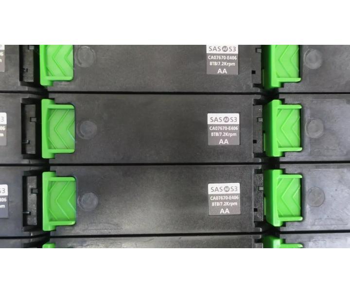 HD-DE 60-Bay 480TB 2xIOM12G 2xFEM12G