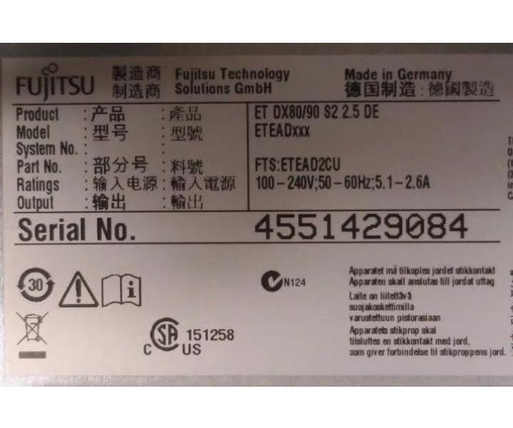 24-Bay FTS-ETEAD2CU DX80 900GB