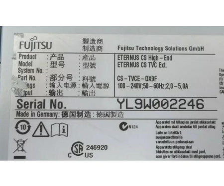 CS-TVCE-DX9F CA07237-E062 DX90 600GB