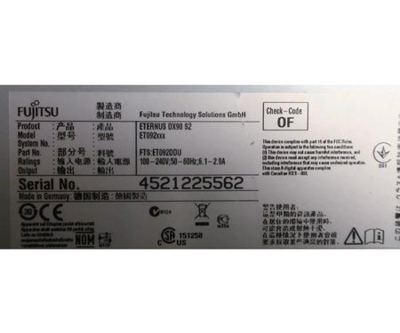 12-Bay FTS-ET092DDU CA07336-C001 DX90