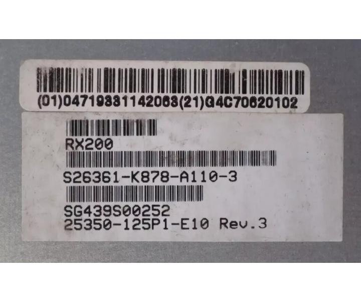 3-Bay GBR-878333-001 RX200 06Ghz
