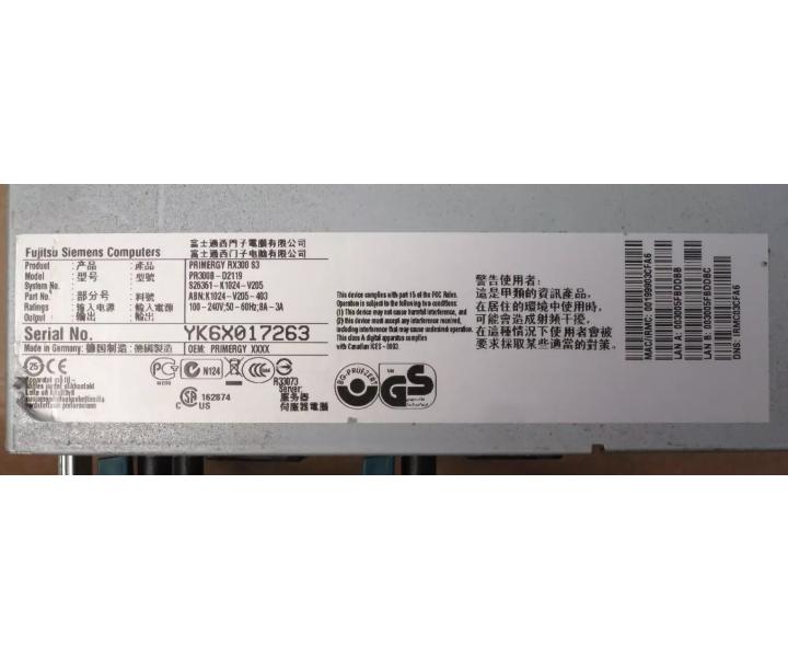 Dual-Core RX300 292GB 66GHz