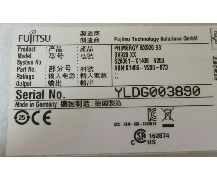 E5-2470 S26361-K1406-V200 BX920 64GB 146GB