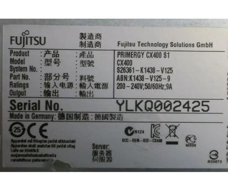 E5-2609 CX400 CX250 128GB
