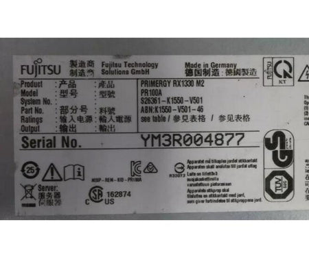 Quad-Core E3-1270V5 10-Bay RX1330 60GHz 16GB