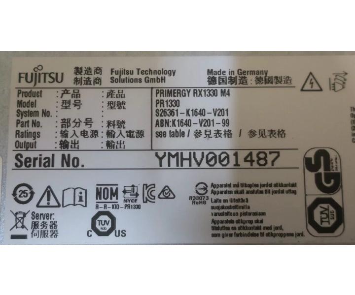 Quad-Core E-2124 RX1330 32GB