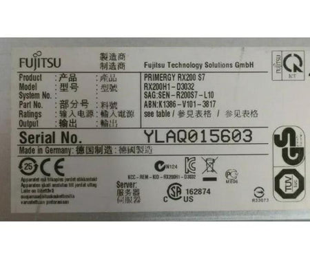 E5-2640 RX200 5GHz 16GB