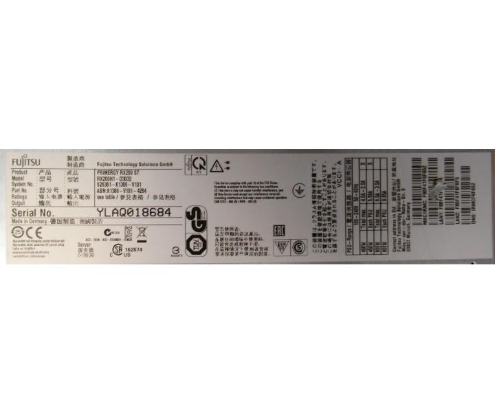 E5-2670 RX200 60GHz 64GB