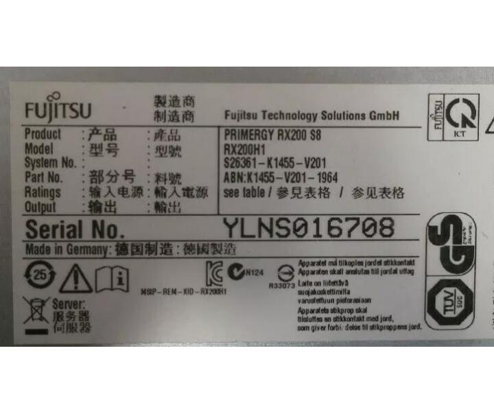 Eight-Core E5-2640v2 8-Bay RX200 288GB
