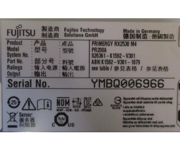8-Core RX2530 288GB