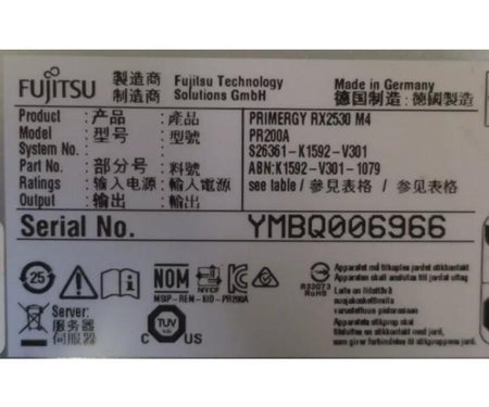 8-Core RX2530 288GB
