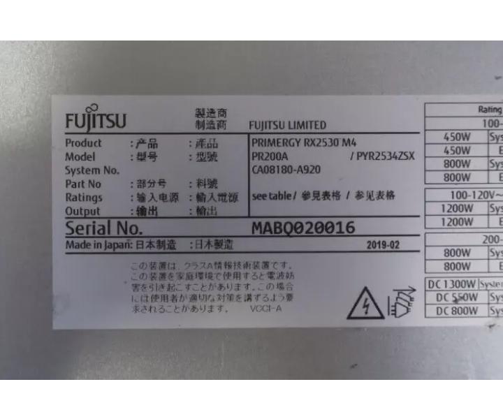 8-Core RX2530 96GB