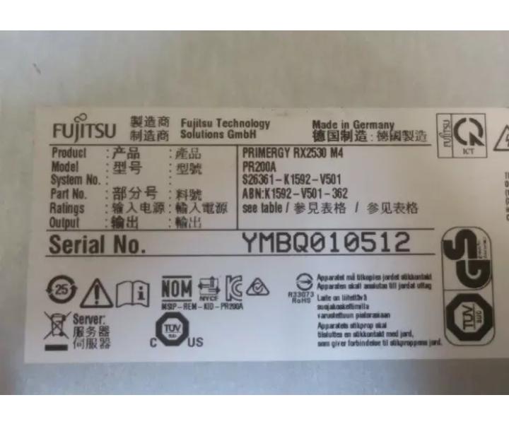 RX2530 288GB