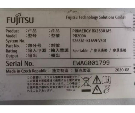 RX2530 288GB