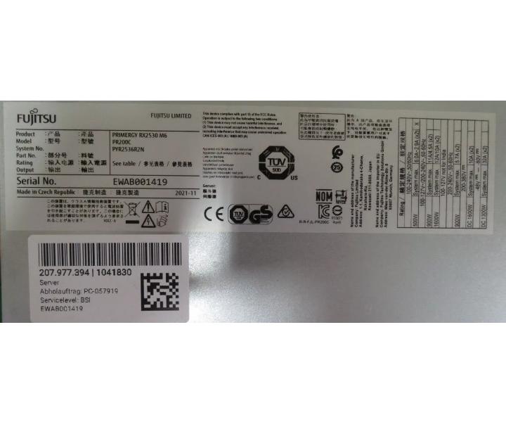 32-DIMM RX2530