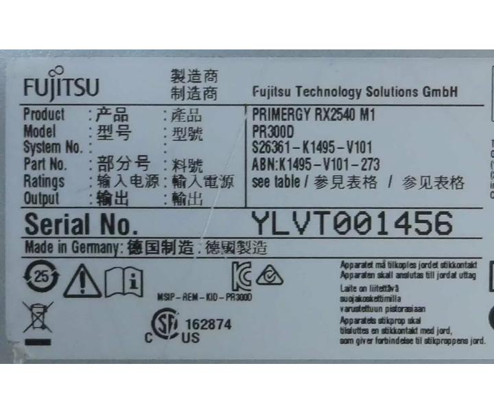 E5-2630v3 RX2540 256GB CP400i