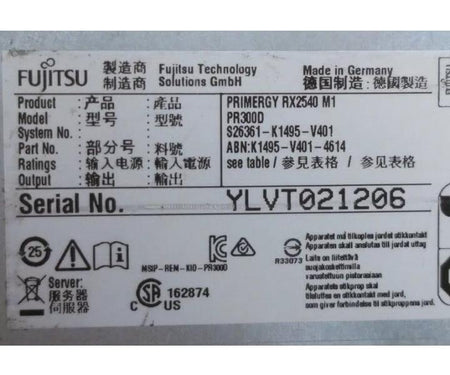 E5-2667v3 8-Bay RX2540 20GHz 64GB