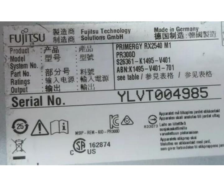 E5-2667v3 RX2540 20GHz 256GB