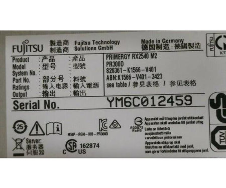 16-Core E5-2683V4 RX2540 10GHz 256GB 28TB