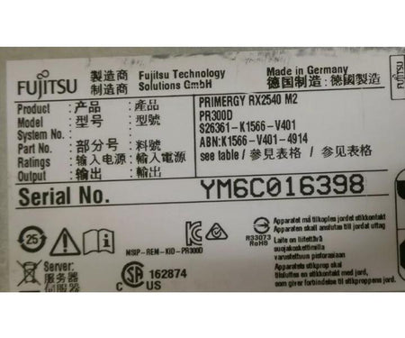 E5-2620v4 RX2540 8Core 1GHz 64GB 84TB