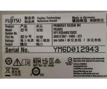 12-Core RX2540 6GHz 32GB