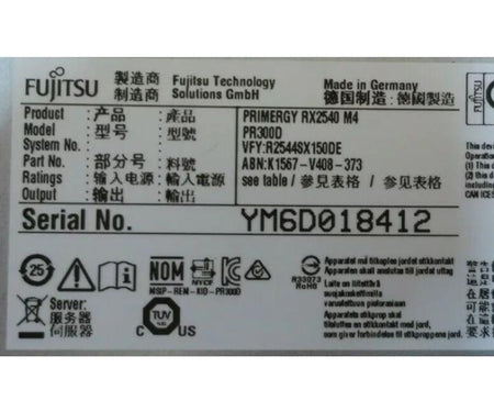 RX2540 20Core 4GHz 16GB